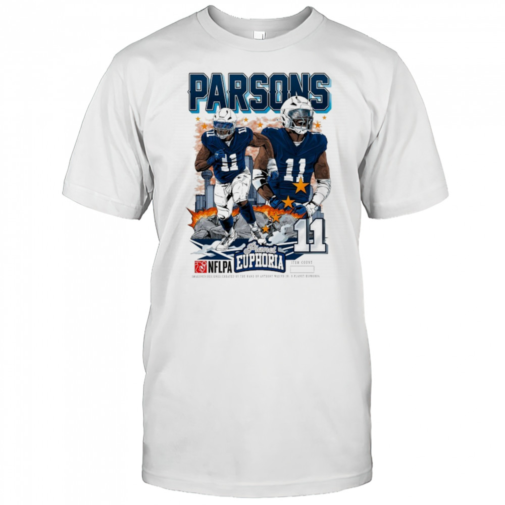 Micah Parsons NFLPA Planet Euphoria T-shirt