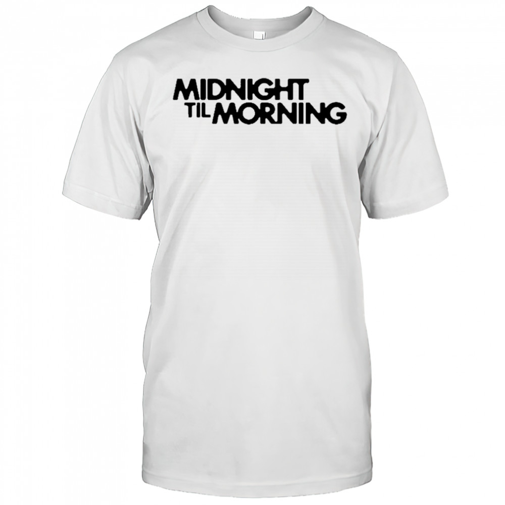 Midnight Til Morning Logo T-Shirt