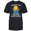 Minion middle finger I wanna be there when karma dry fucks your ass with a cactus shirt