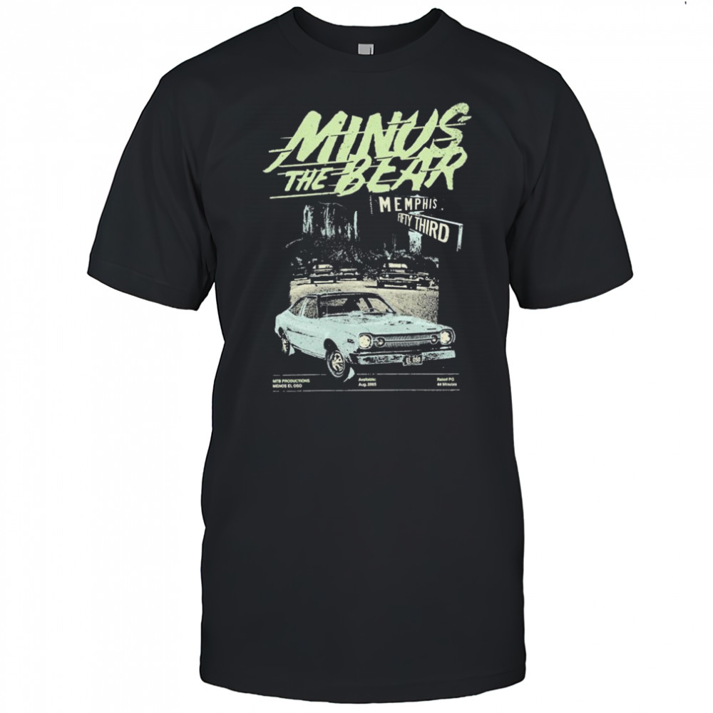 Minus The Bear Memphis & 53rd T-shirt