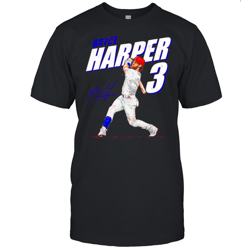 MLB Major League Baseball Bryce Harper signature shirt