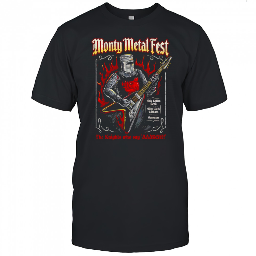 Monty Metal Fest shirt