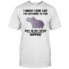 Moodeng I Might Look Like I’m Listening To You But In My Head I’m Thinking About Hippos shirt