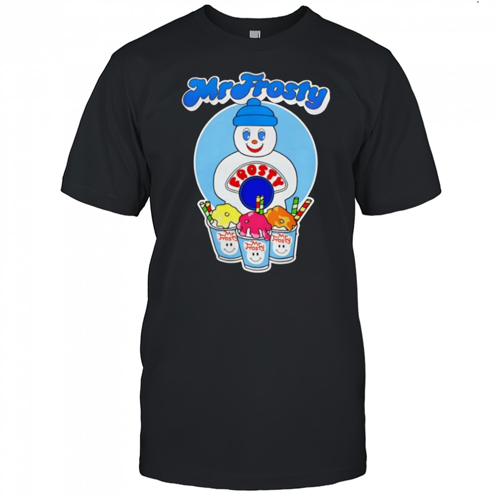 Mr Frosty snowman retro shirt