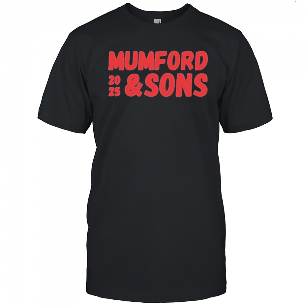 Mumford & Sons 2025 T-Shirt