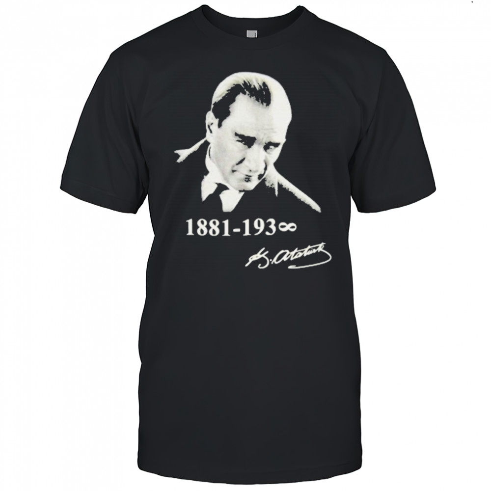 Mustafa Kemal Ataturk Signature T-shirt