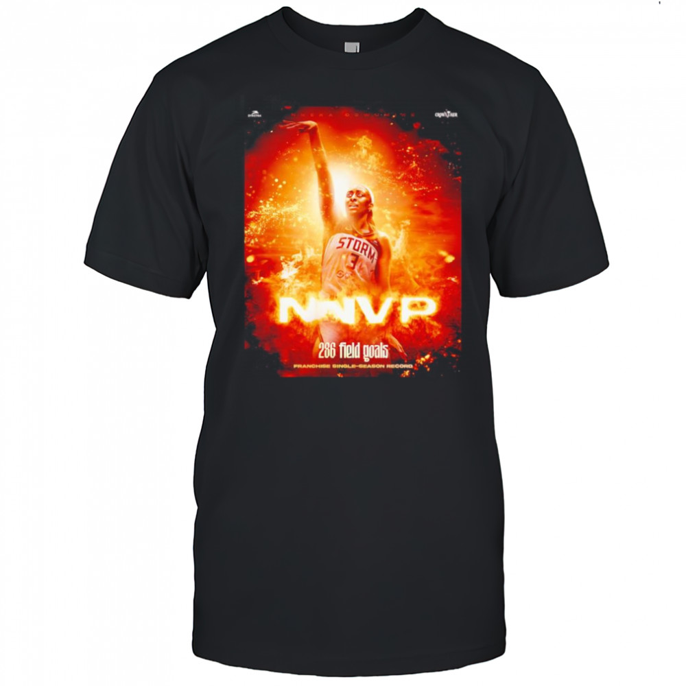 MVP Nneka Ogwumike’s 286 field goals shirt