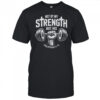 My Strength Christian Men Bible Gym Workout Weightlifting shirt