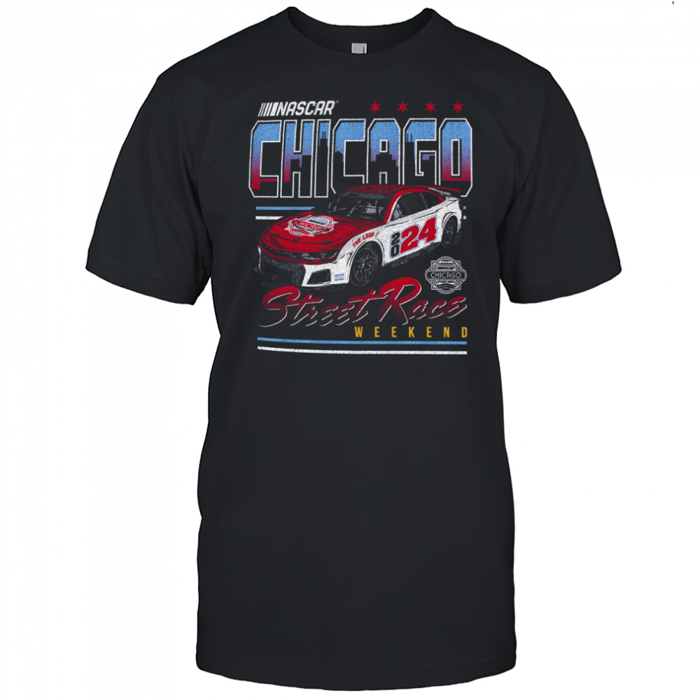 Nascar Chicago Street Race Weekend Navy ’47 Youth T Shirt