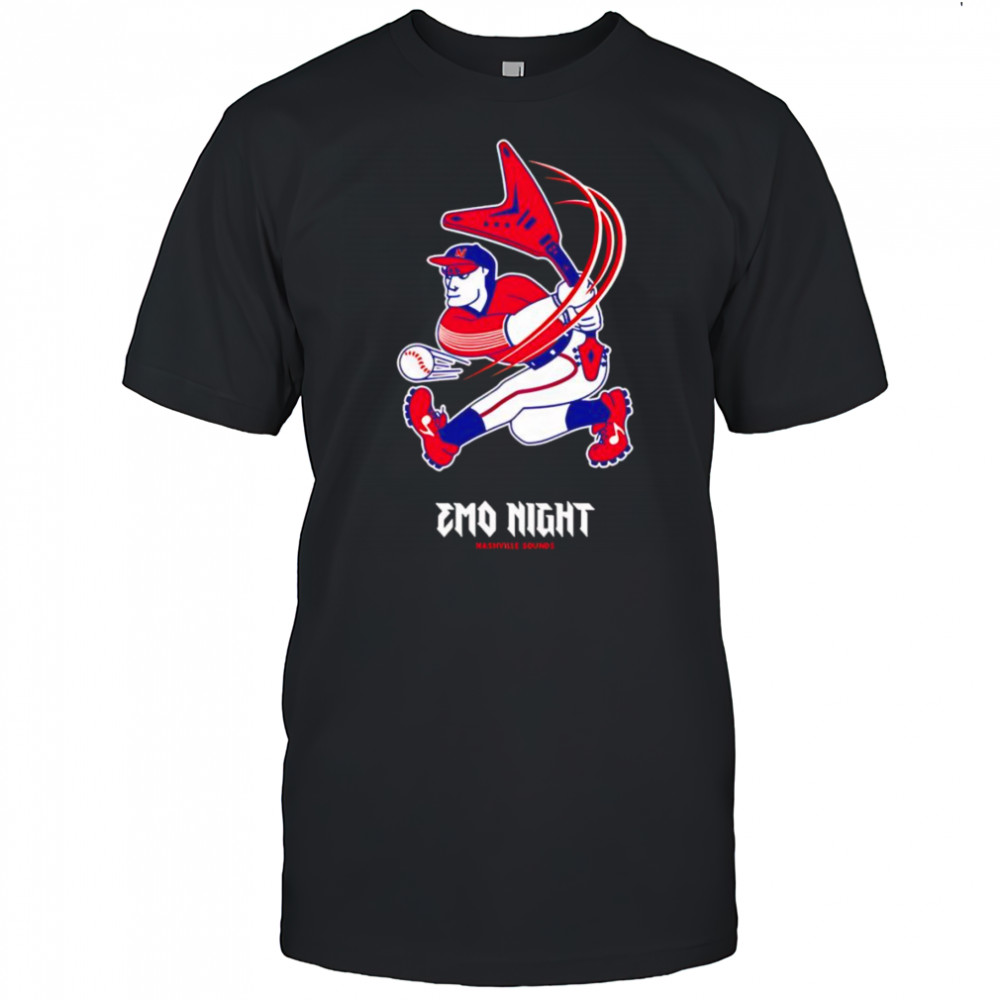 Nashville Sounds Emo Night August 29th shirt