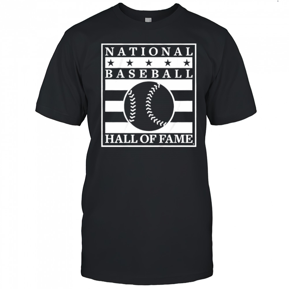 National Baseball Hall of Fame Logo ball shirt