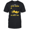Never Underestimate Old Man With Recumbent Trike Gradient shirt