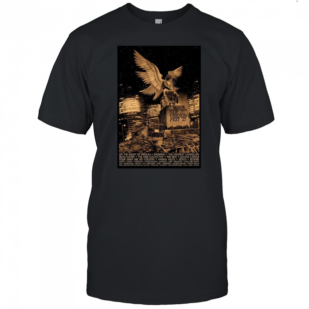 New Friends Fest Aug 1-3 2025 Toronto ON Poster T-Shirt