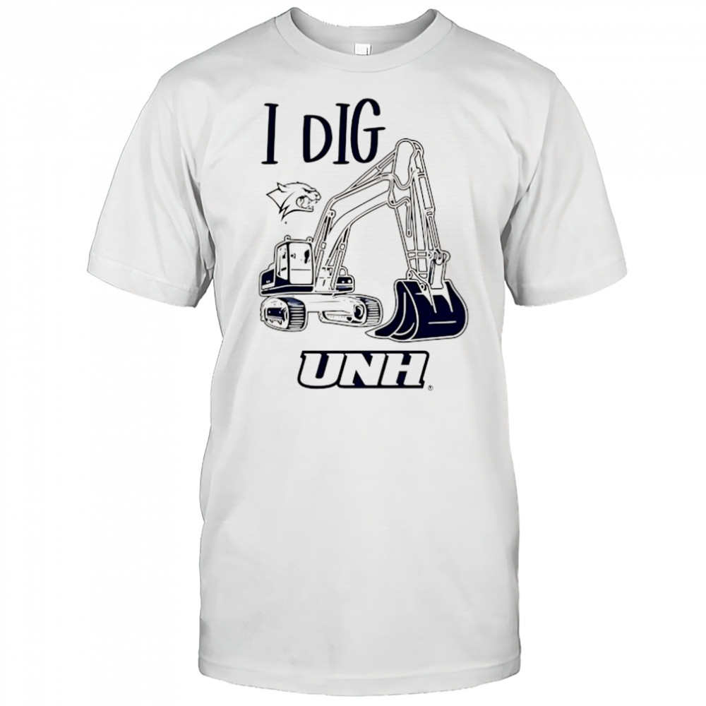 New Hampshire Wildcats Excavator I dig shirt