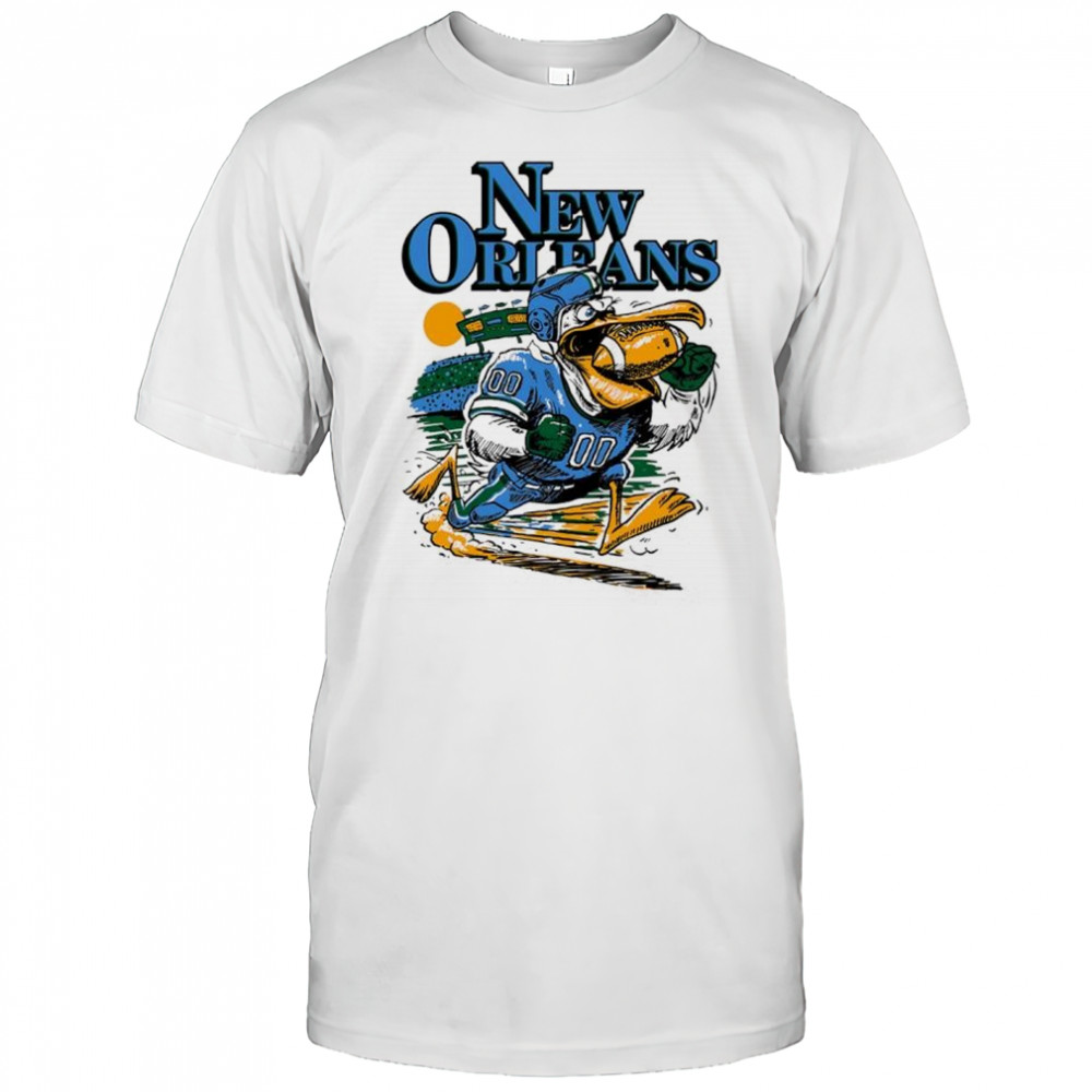 New Orleans Tulane Green Wave football mascot shirt
