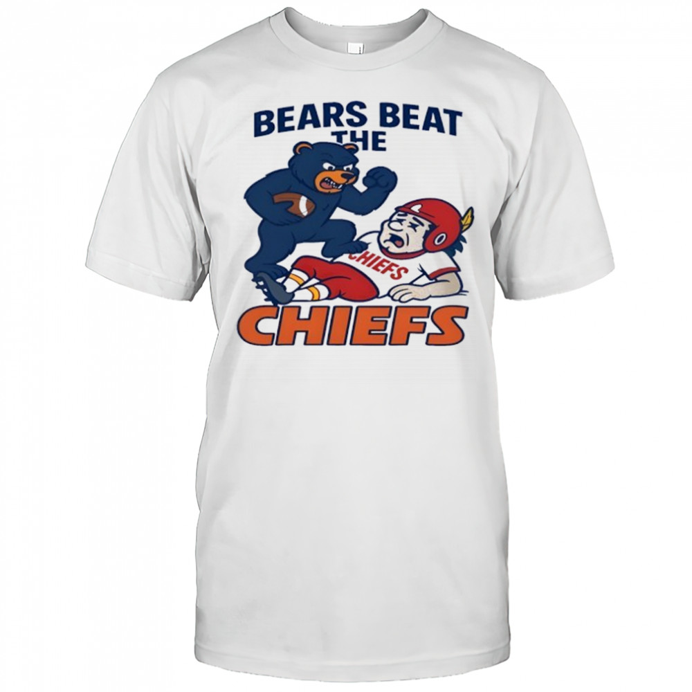 Nfl 2025 Chicago Bears Beat The Chiefs Shirt
