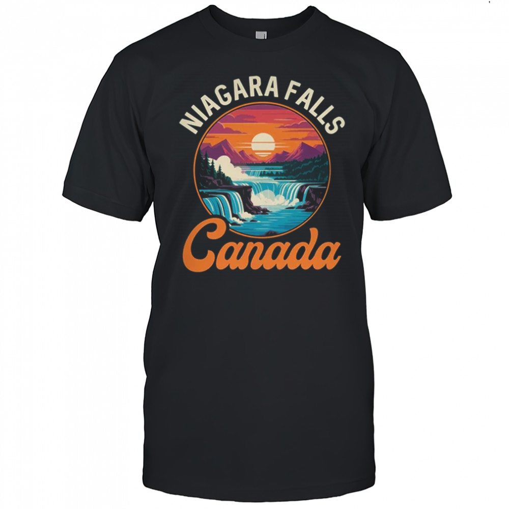Niagara Falls Canada Retro Family Vacation Trip Men Women shirt