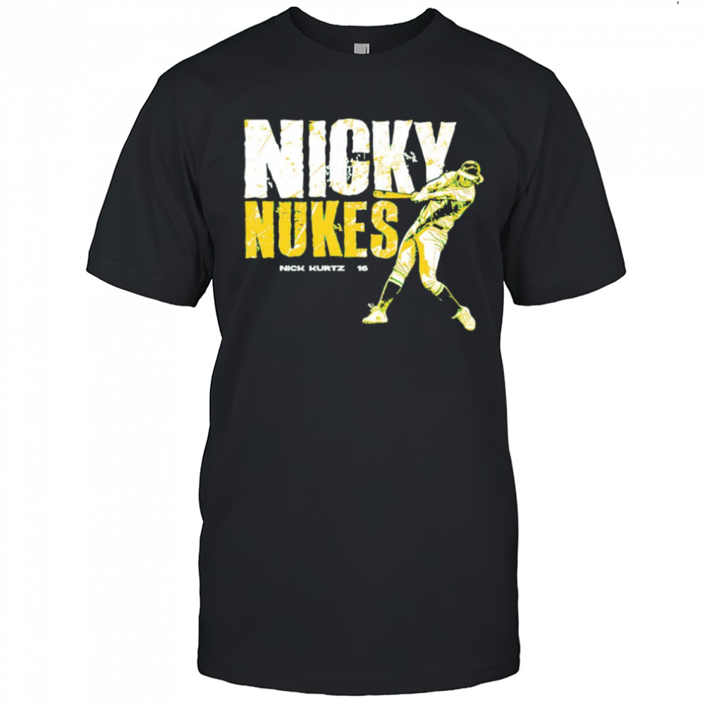 Nicky Nukes Nick Kurtz shirt