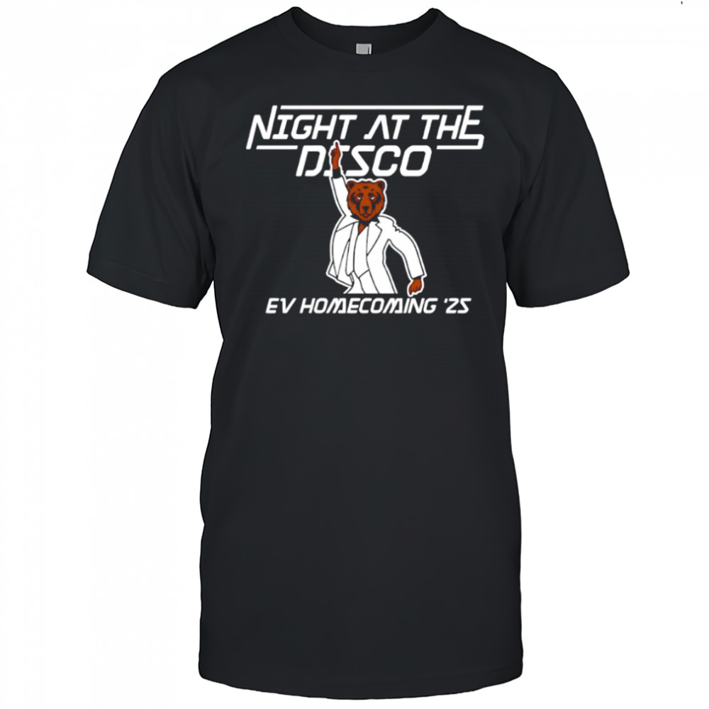 Night at the Disco EV Homecoming ’25 shirt