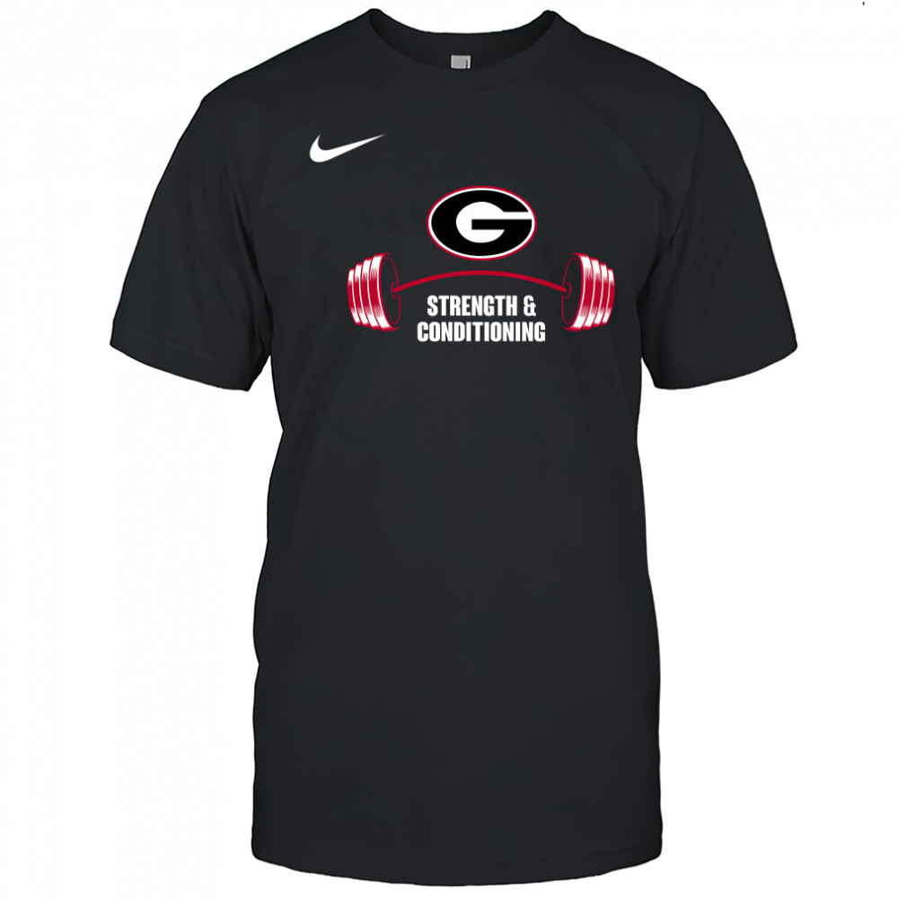 Nike Georgia Bulldogs Strength And Conditioning T-Shirt