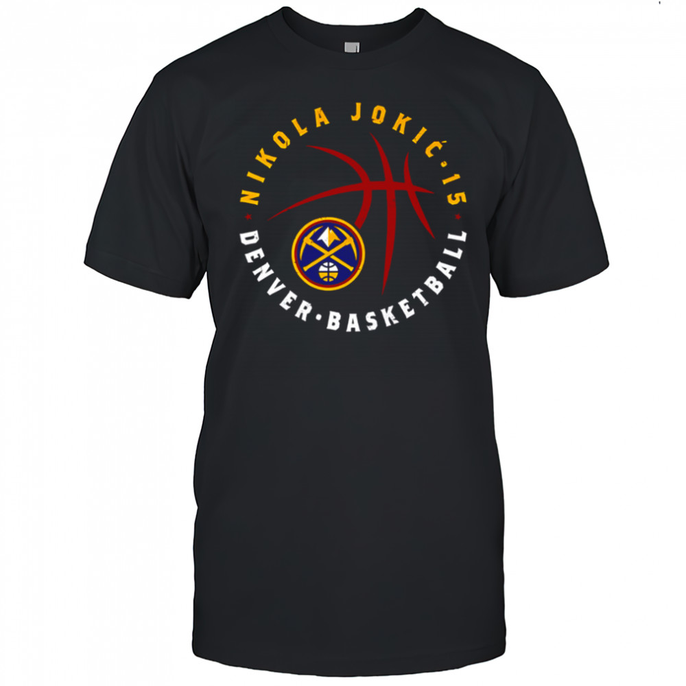 Nikola Jokic Denver Nuggets Player Ball shirt