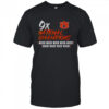 Nine Time National Champions Auburn Tigers Football Logo T-Shirt