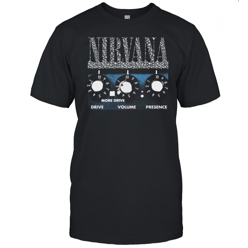 Nirvana Amp Dials Heavyweight T Shirt