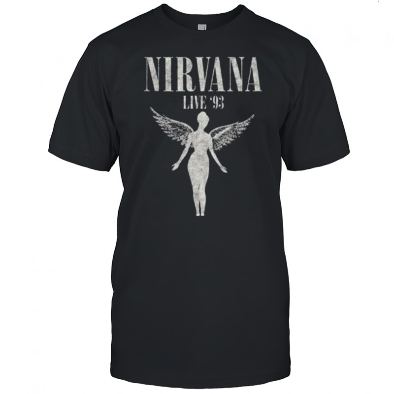 Nirvana In Utero Live ’93 T Shirt