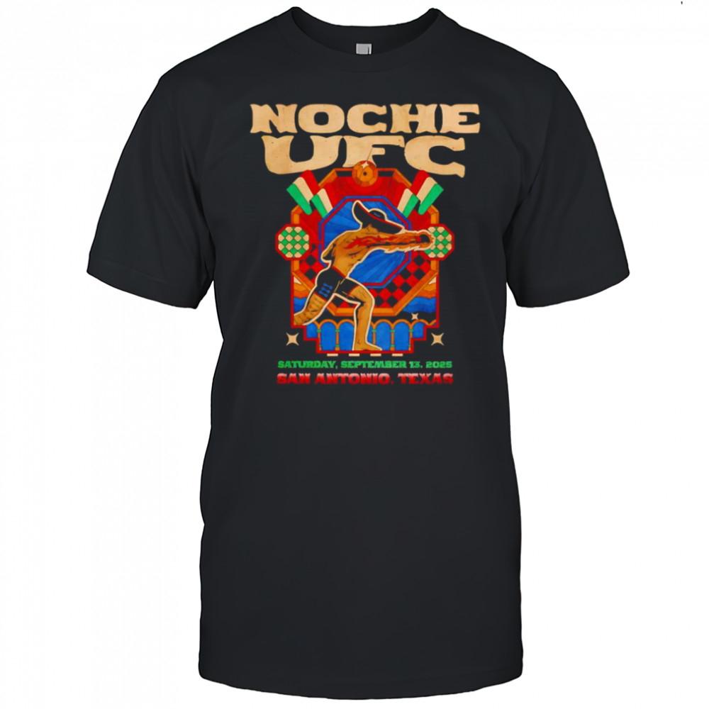 Noche UFC 2025 Fiery Punch shirt