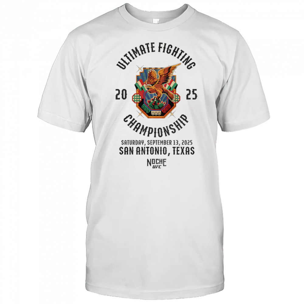 Noche UFC 2025 Stained Glass shirt