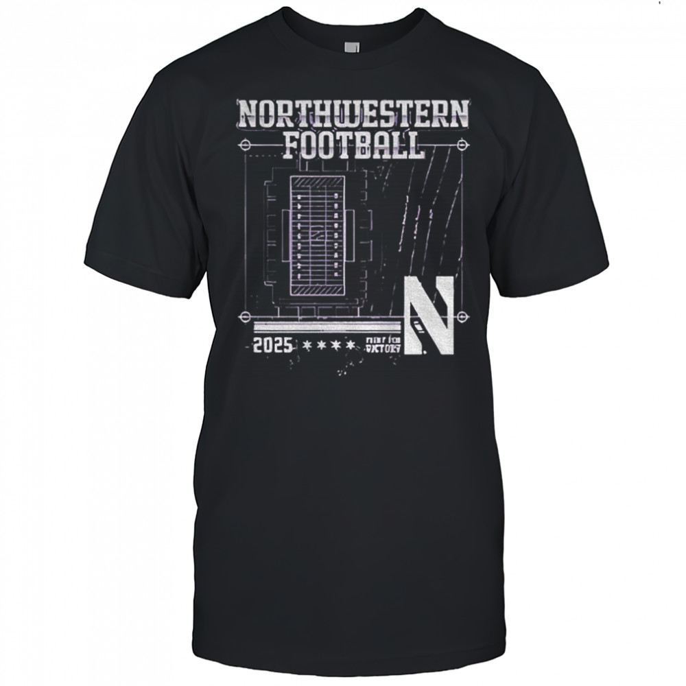 Northwestern Wildcats fight for victory stadium NFL 2025 vintage shirt