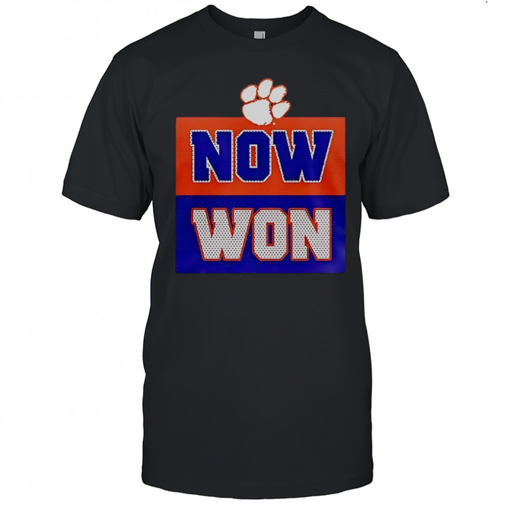 Now Won Dabo Swinney Tigers One 2025 T-Shirt