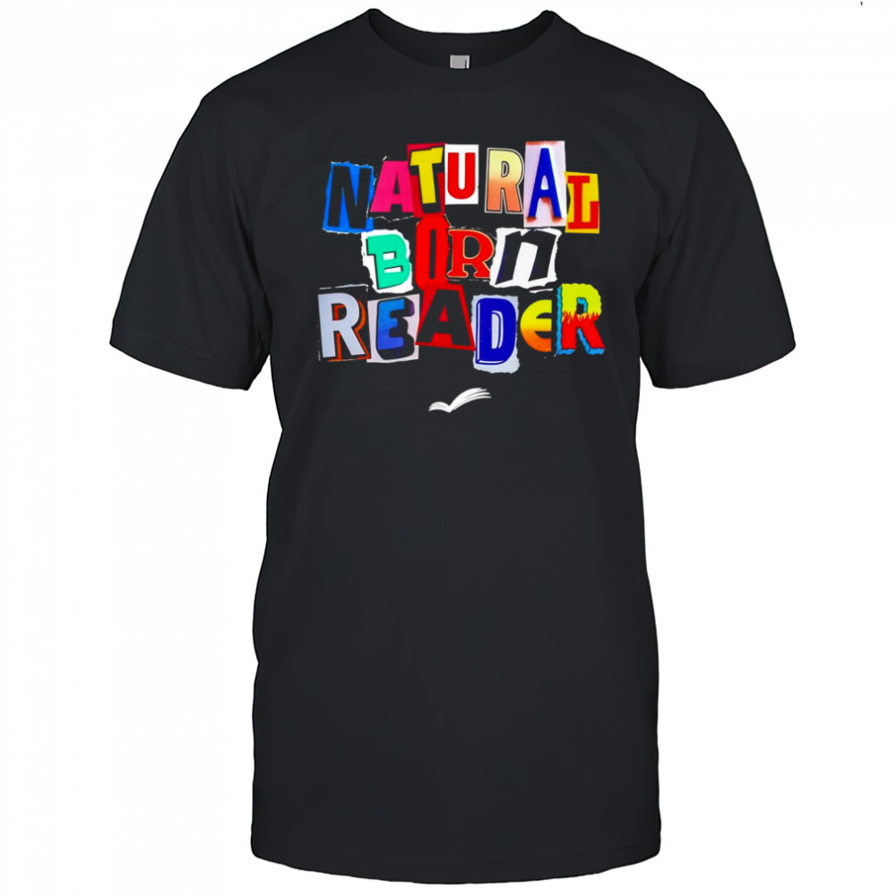 Nubian Bookstore natural born reader shirt