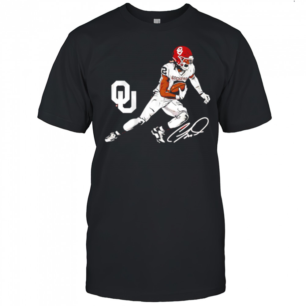 Oklahoma Football CeeDee Lamb Superstar Pose signature style shirt