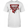Oklahoma Sooners helmet triangle shirt