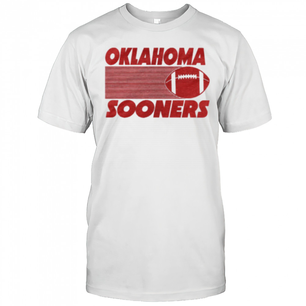 Oklahoma Sooners Vintage Stack Tri Blend T Shirt
