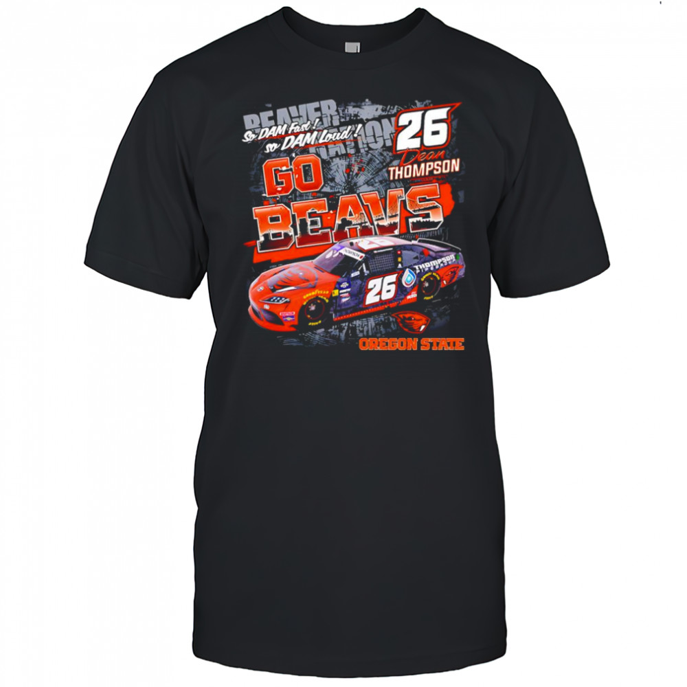 Oregon State Beavers Dean Thompson Car shirt