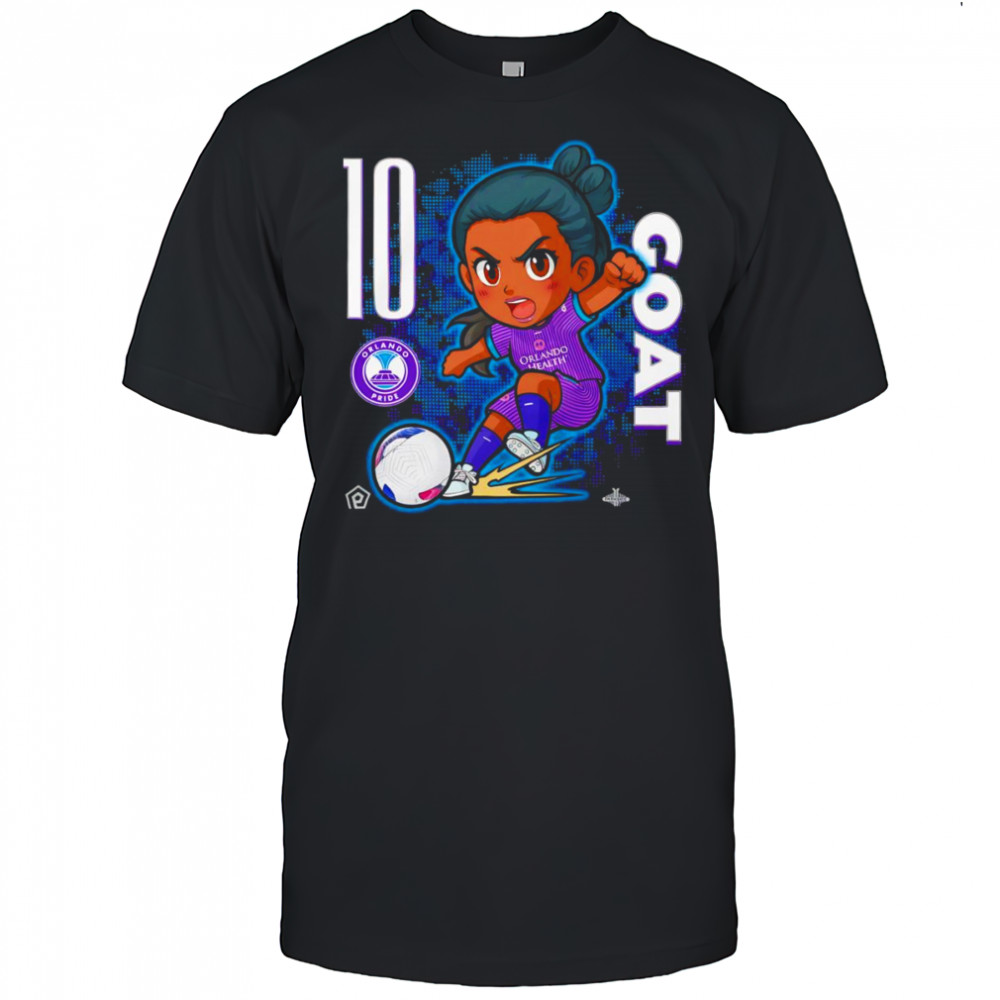 Orlando Pride Marta GOAT chibi cartoon shirt