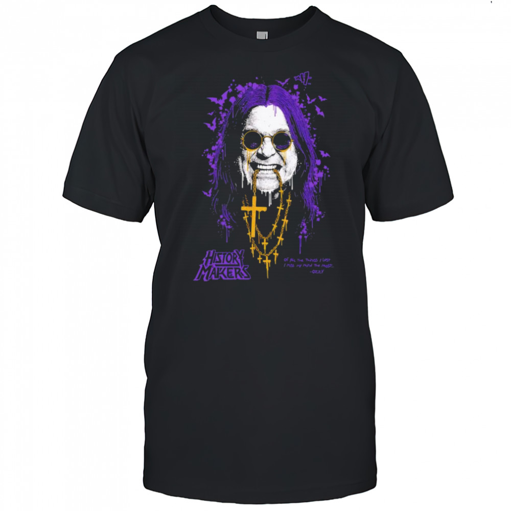 Ozzy history makers shirt