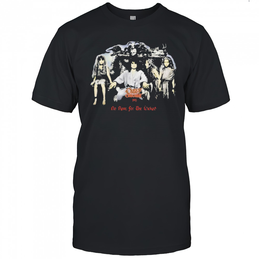 Ozzy Osbourne No Rest For The Wicked 1995 T-Shirt