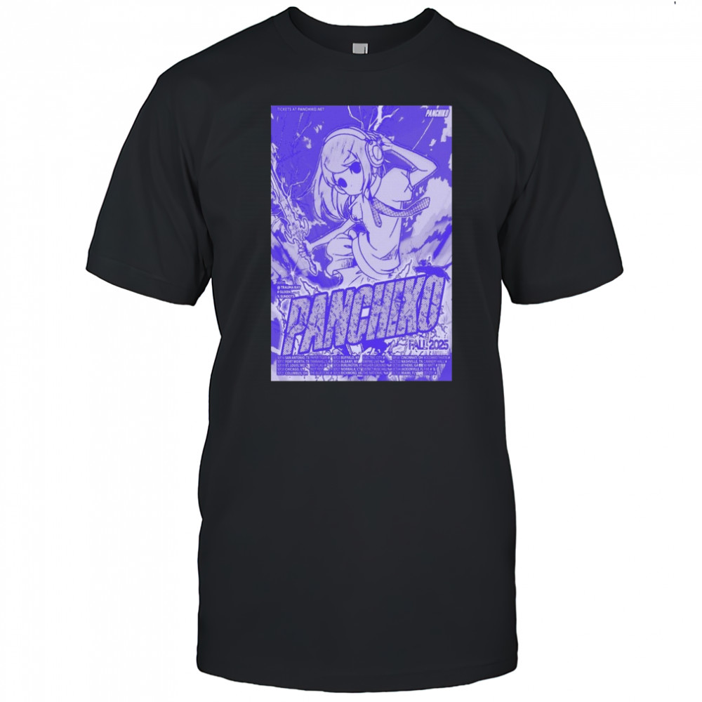 Panchiko Fall Tour 2025 Poster T-Shirt
