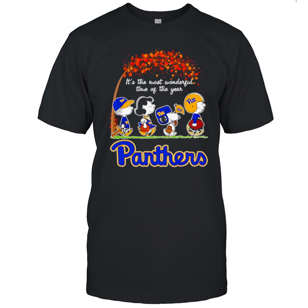 Peanuts it’s the most wonderful time of the year Panthers shirt