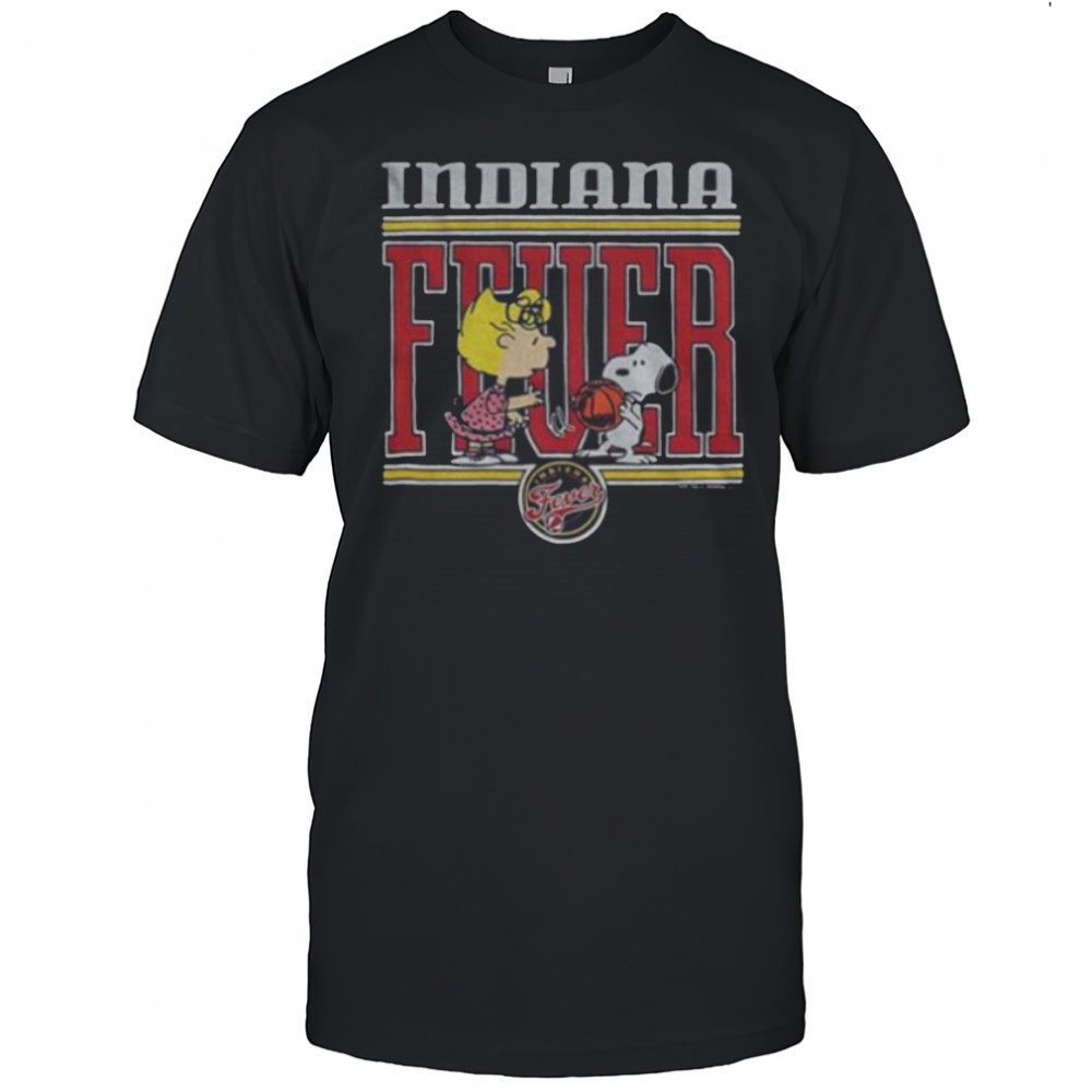 Peanuts Sally Snoopy Indiana Fever WNBA Basketball shirt