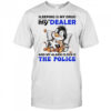 Penguin sleeping is my drug my bed is my dealer and my alarm clock is the police shirt