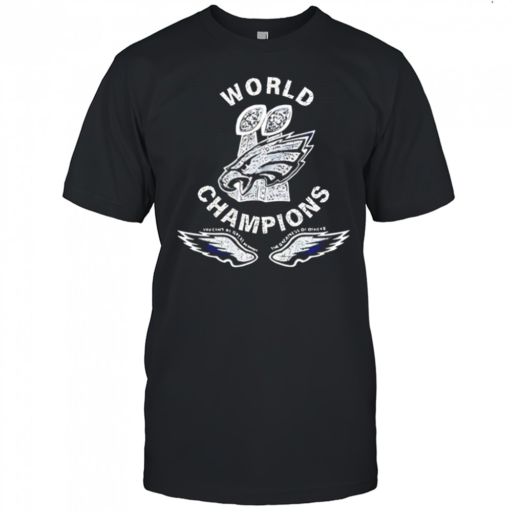 Philadelphia Eagles World Champions touch detailed together shirt