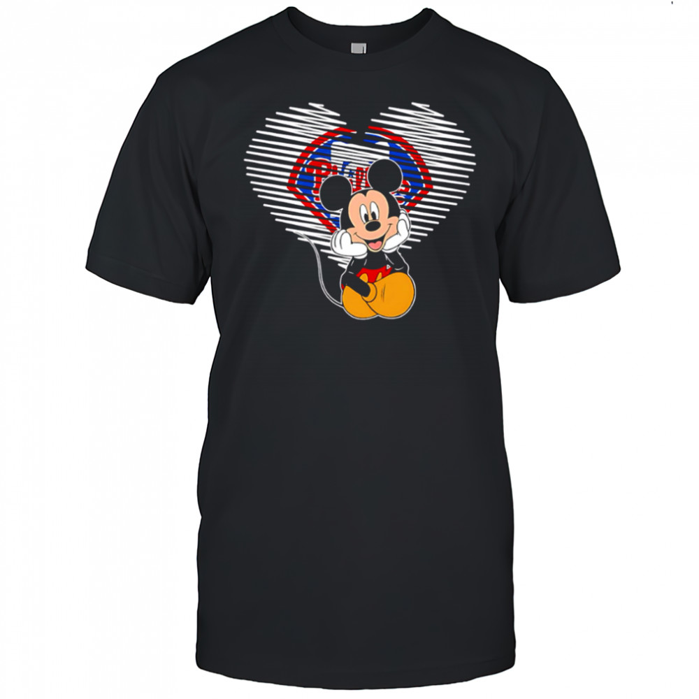 Philadelphia Phillies The Heart Mickey Mouse Disney Baseball shirt