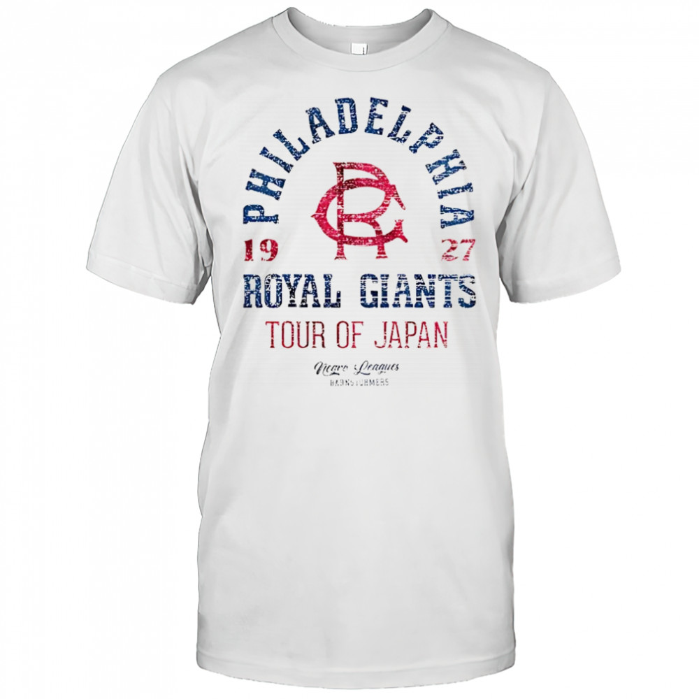 Philadelphia Royal Giants Tour Of Japan 1927 shirt