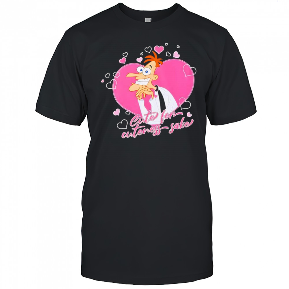 Phineas and Ferb Doofenshmirtz heart shirt