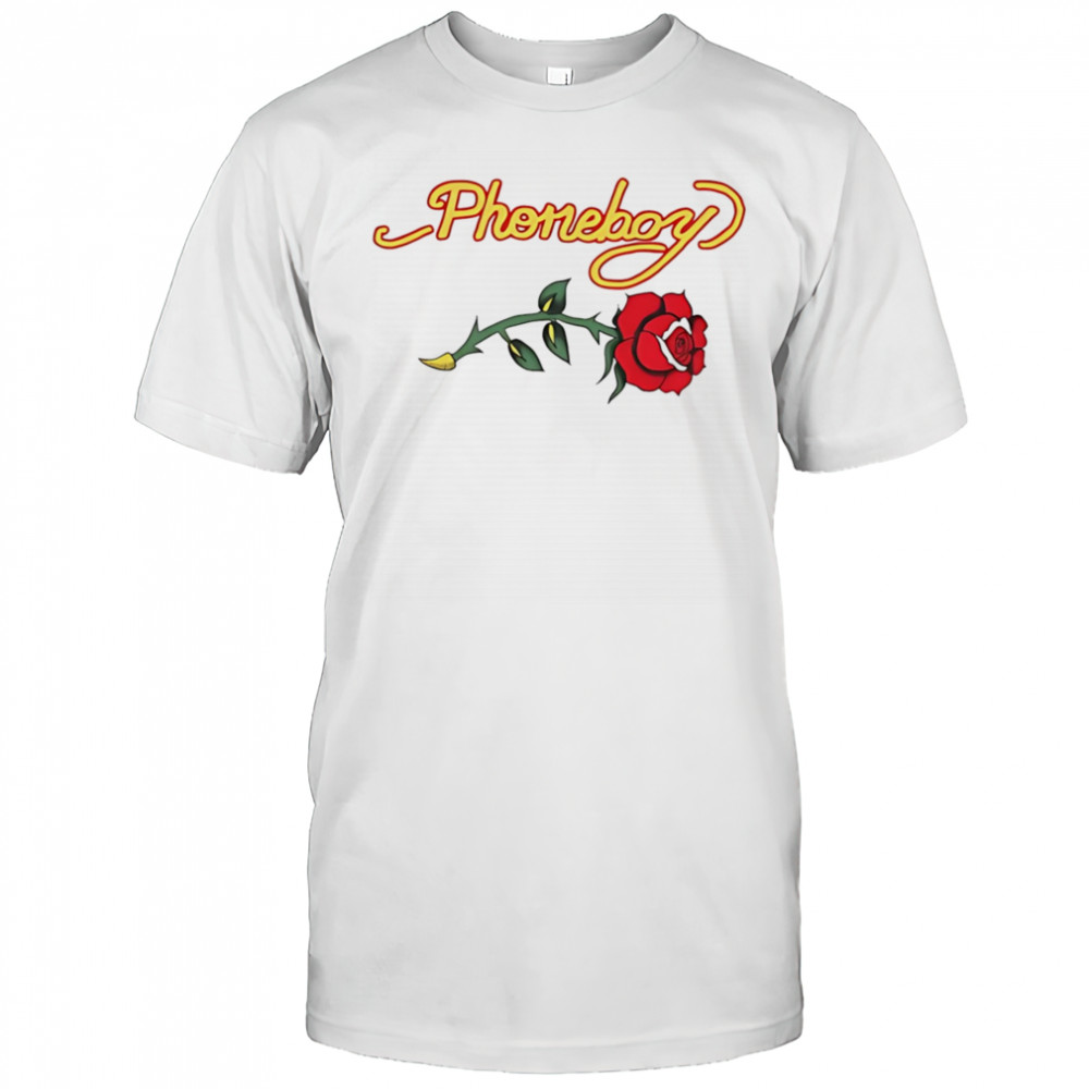 Phoneboy rose flower shirt