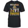 Pittsburgh Panthers The Peanuts Snoopy And Friends Forever Not Just When We Win T-Shirt